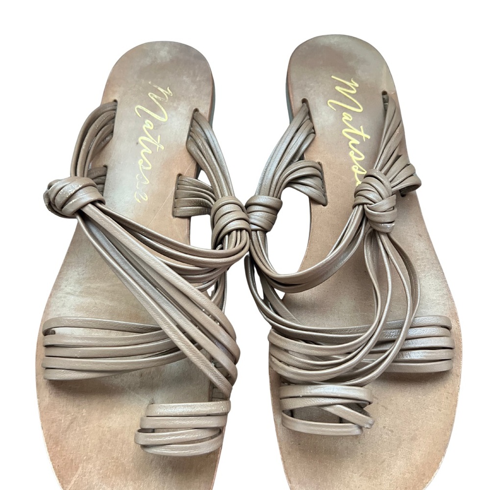 Matisse Women's Strappy Brown Sandals